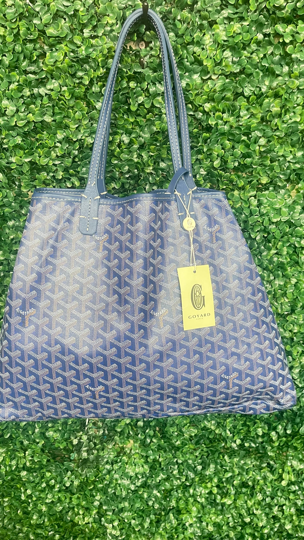 Goyard-Inspired Signature Print Bag — Crossbody & Tote Styles
