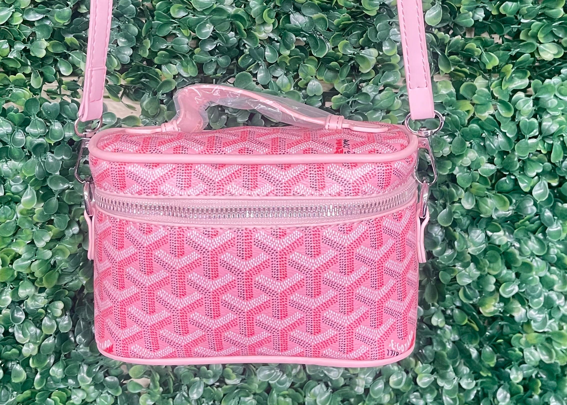 Goyard-Inspired Signature Print Bag — Crossbody & Tote Styles